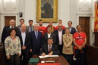 Celebració oficial de l’ascens del CF Reus Deportiu a 2ª A