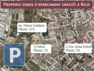 Plànol de situació dels nous aparcaments