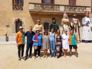 Els Gegants de Reus convidats d'honor a la Festa Major de Vilassar de Dalt 