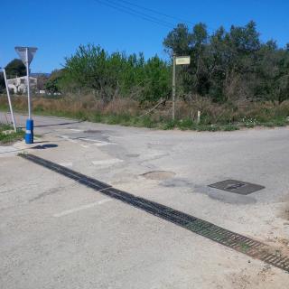 Imatge dels camins que s'han de pavimentar