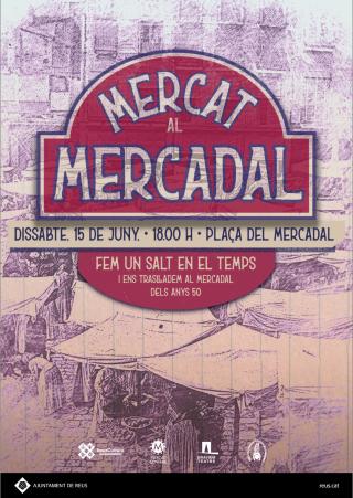 Cartell de «Mercat al Mercadal»
