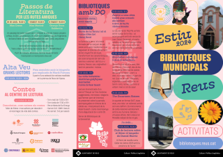 Programació d'estiu a les Biblioteques Municipals de Reus