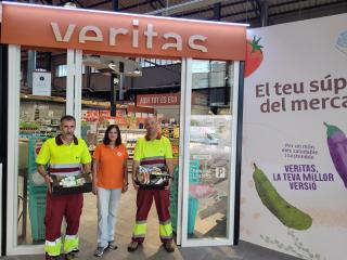 La botiga de Veritas del Mercat Central participa al programa de Gestió Alimentària