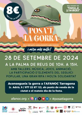 Cartell Posa't la gorra 2024