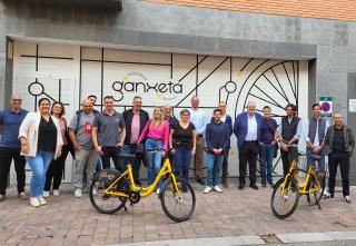 Participants a la trobada de la comissió de la bicicleta de l’ATUC