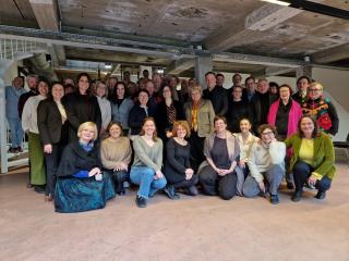 Foto de grup de la reunió feta a Brusel·les dels membres del RANN