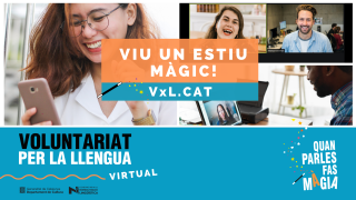 Imatge campanya Voluntariat per la Llengua