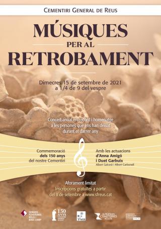 Cartell “Músiques per al retrobament”