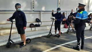 Educació viària amb patinets elèctrics