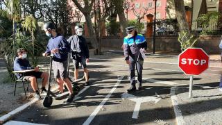 Educació viària amb patinets elèctrics