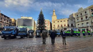 Presentació dels nous vehicles del servei de neteja viària