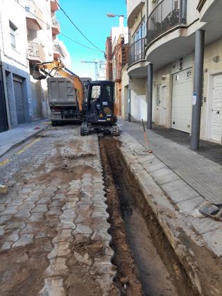 Obres a la xarxa d'Aigües de Reus