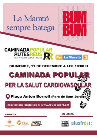 Cartell Caminada Marató TV3 2022