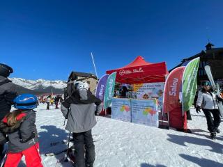 Imatge promocional a les pistes d'esquí d'Andorra