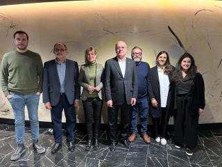 Presentació de la nova sala Josep Laporte al Teatre Fortuny