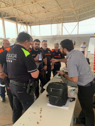 Guàrdia Urbana i Voluntaris de Protecció Civil, al dispositiu d’emergències per les inundacions a les Terres de l'Ebre