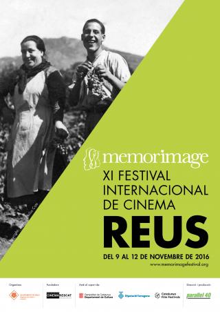 Cartell de l'XI Festival Memorimage 2016 Festival Internacional de Cinema de Reus