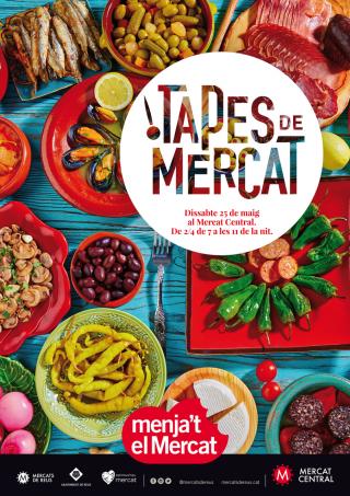 Cartell del Menja't el Mercat 2019