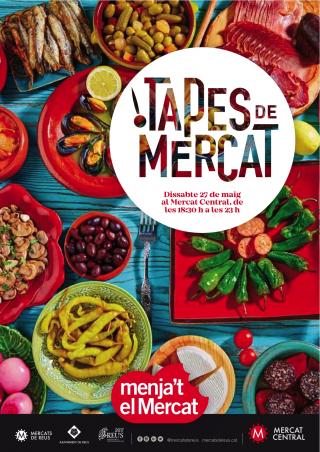 Cartell del «Menja't el Mercat»