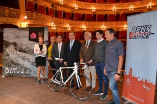 Imatge de la presentació de la Polar Gran Fondo La Mussara Reus 2016