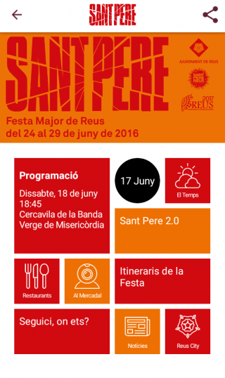 Imatge de l'app Sant Pere a Reus City