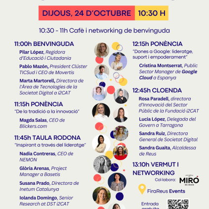 Accedeix a Cartell Jornada Women in Tech