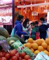 Foto de la la 3a Gimcana de l'alimentació saludable al Mercat Central