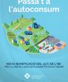 Cartell campanya autoconsum