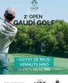 Cartell Open Gaudí Ciutat de Reus de Golf