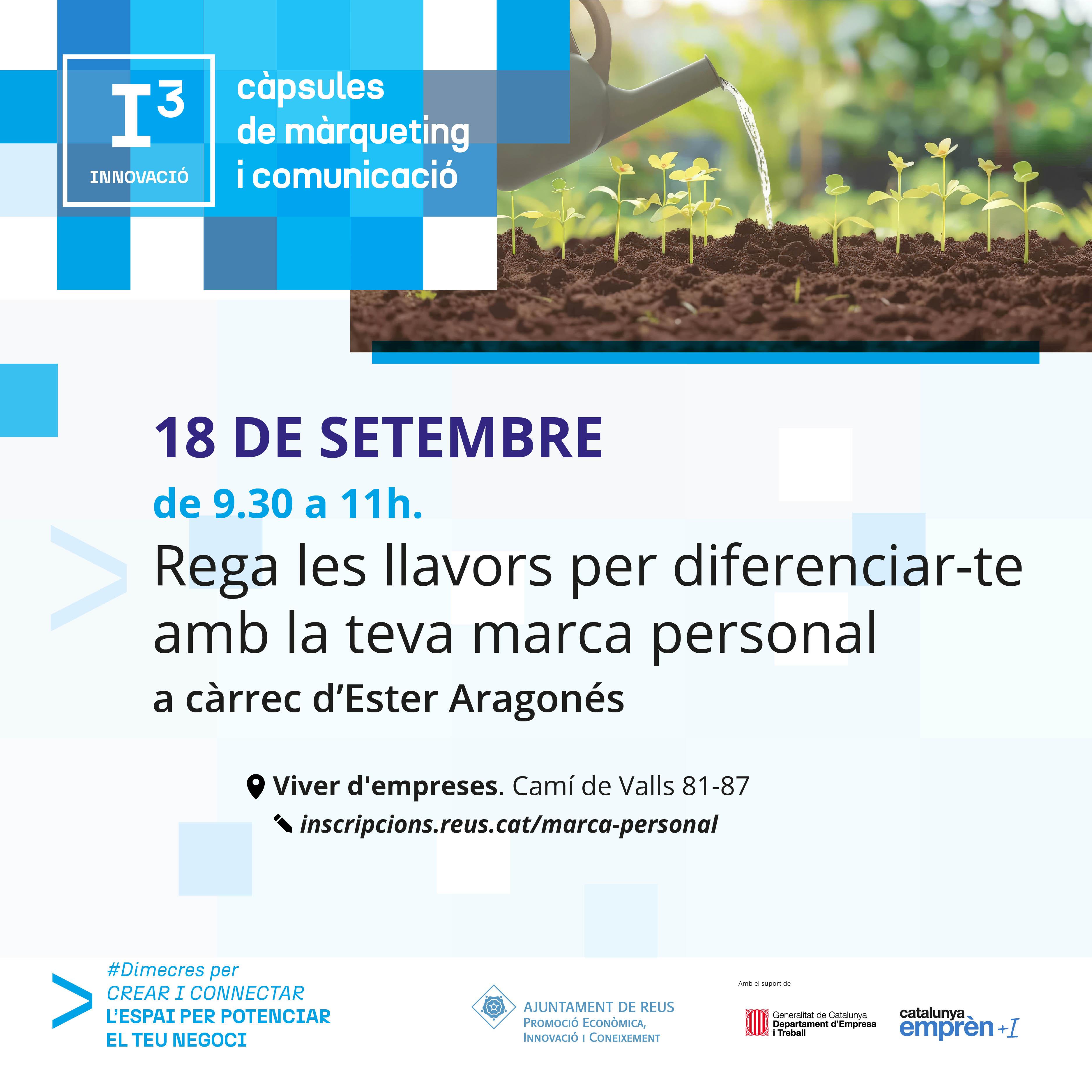 Rega les llavors per diferenciar-te amb la teva marca personal 