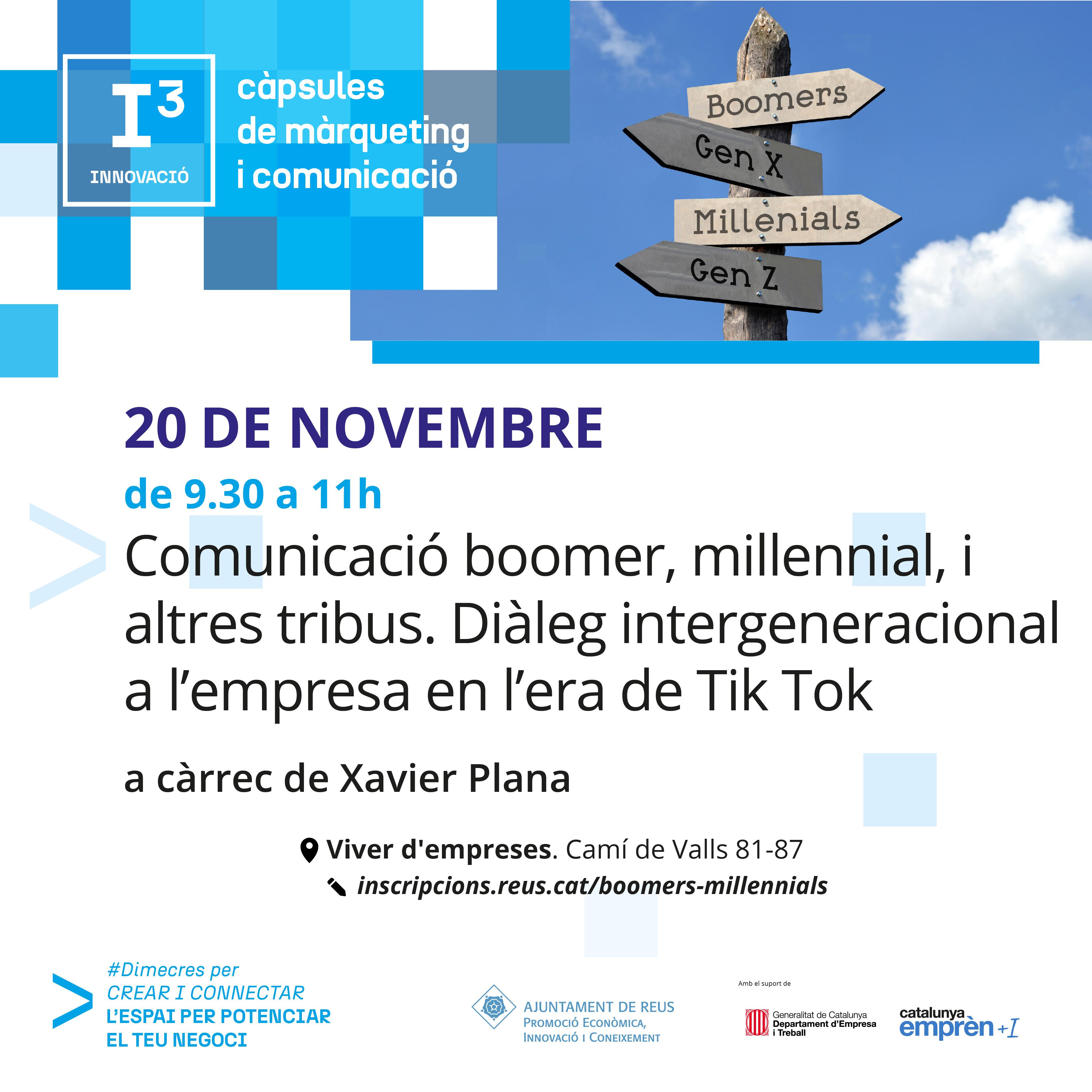 Comunicació boomer, millennial, i altres tribus. Diàleg intergeneracional a l’empresa en l’era de Tik TokE