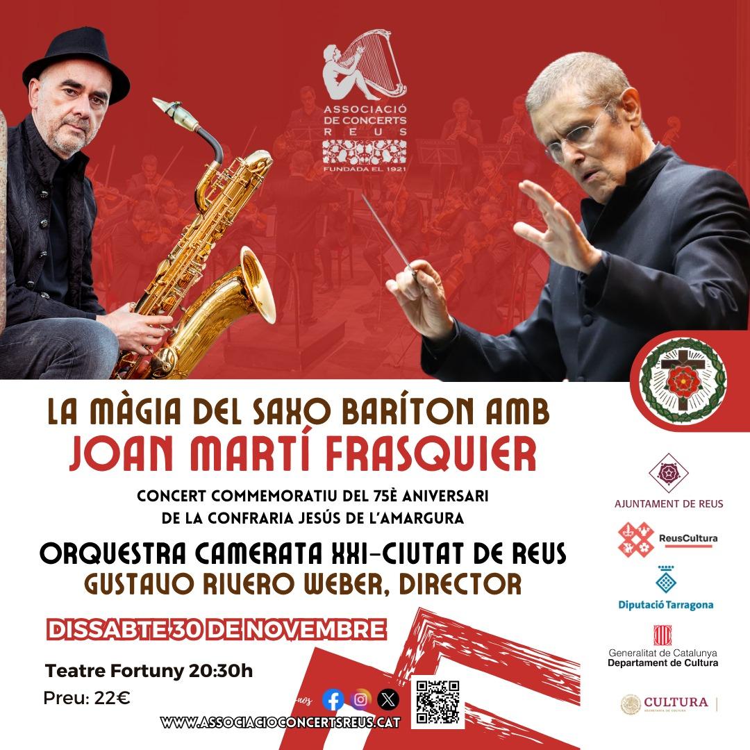 La màgia del saxo baríton amb Joan Martí FrasquierE