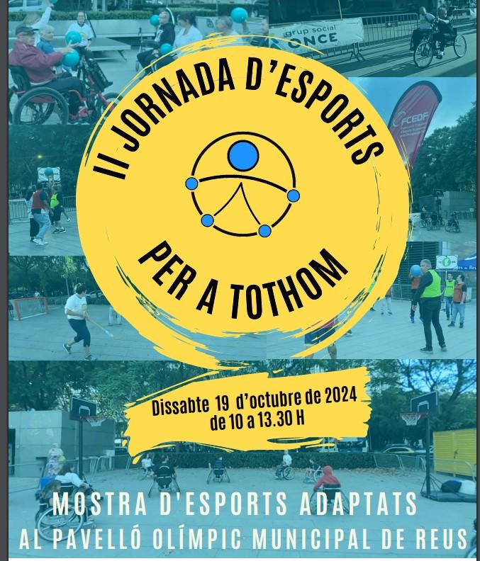 II Jornada d'Esports per a Tothom. Mostra d'esports adaptats