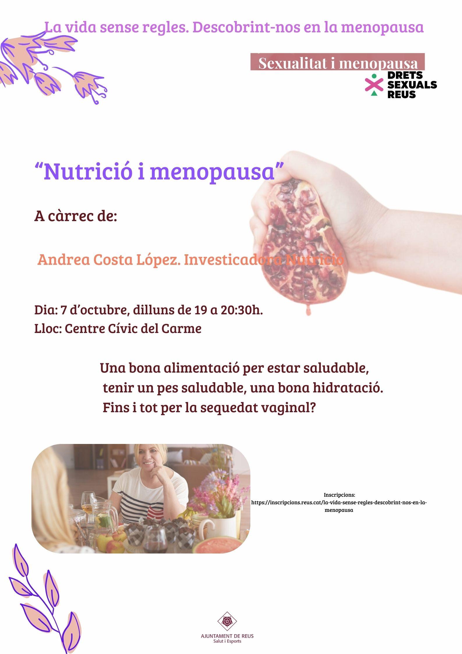 Nutrició i MenopausaE