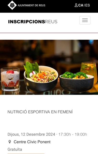 Nutrició esportiva en femeníE