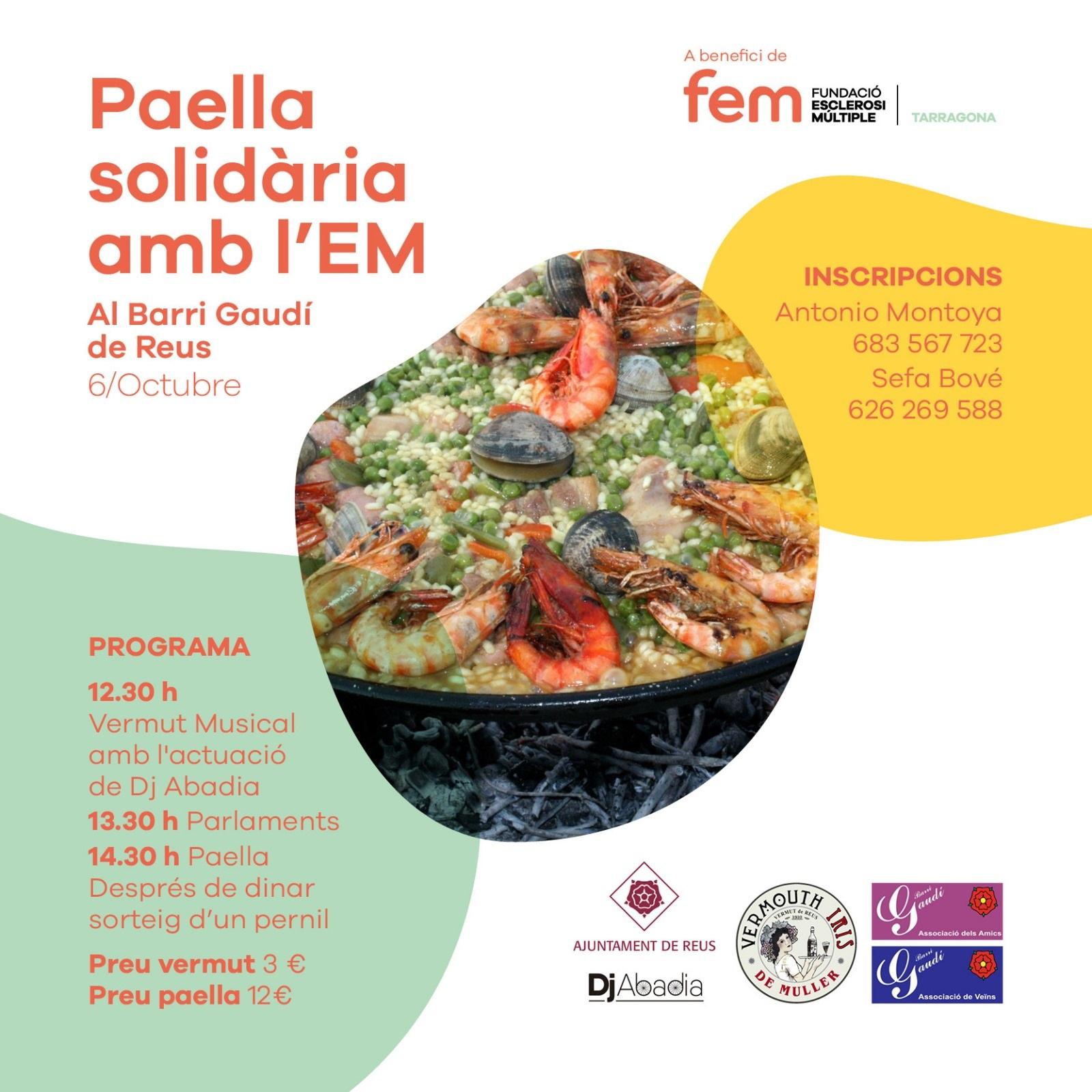 Paella solidària amb l'EME