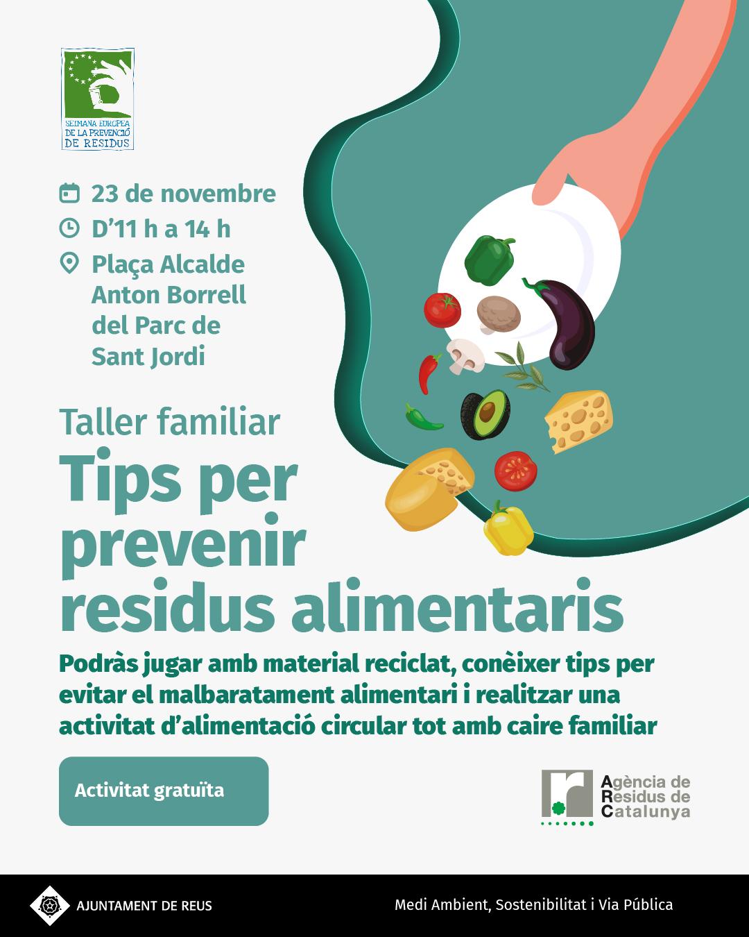 Tips per prevenir residus alimentarisE