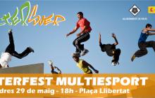 Flyer de les activitats esportives per a joves Alterfest Multiesport