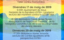 Cartell Dia Internacional contral LGTBIfòbia 2019