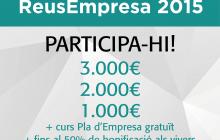 Cartell dels Premis ReusEmpresa2015