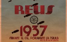 Cartell de “Reus 1937. Mirant el cel, foradant la terra”