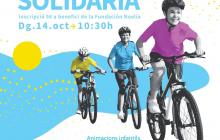 Cartell bicicletada popular Fundació Noelia 2018