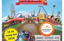 Cartell jornada Posa't la gorra a Port Aventura