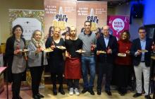 Foto de família de la presentació de la Ganxet Pintxo de tardor 2018