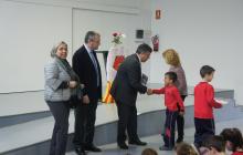 Imatge acte lliurament diplomes Escola Isabel Besora 