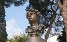 Homenatge a Marià Fortuny al Cementiri del Verano a Roma