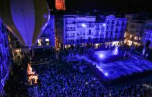 Imatge de l'espectacle inaugural de Reus Capital de la Cultura Catalana 2017