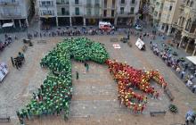 Un instant de l'Hola Sant Pere 2016 al Mercadal de Reus