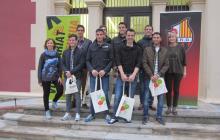 Imatge presentació acord Voluntariat per la Llengua CNL Reus i CF Reus Deportiu