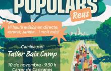 Cartell caminada Taller Baix Camp 2024